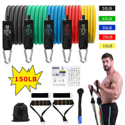 16PCS Resistance Band