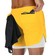 2020 Summer 2-in-1 Men's Gym shorts