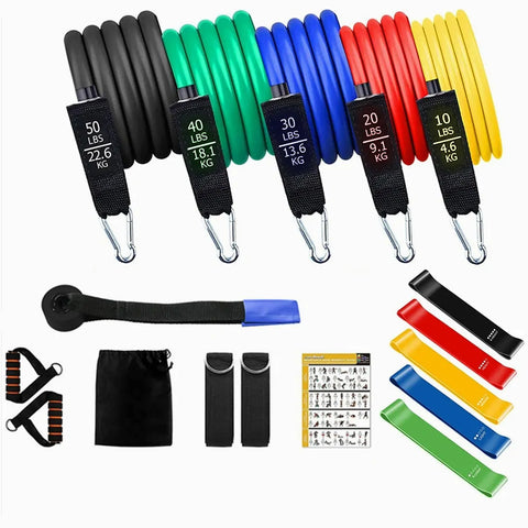 16PCS Resistance Band