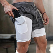 2020 Summer 2-in-1 Men's Gym shorts