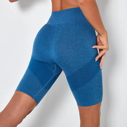 Women High Waist Seamless Legging Yoga Shorts