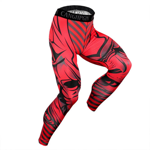 Men's Pro Compression Running Tights