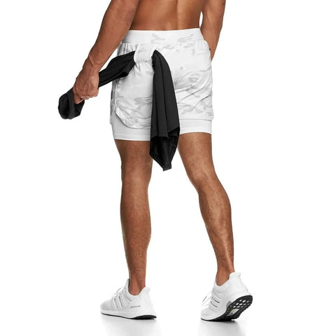 2020 Summer 2-in-1 Men's Gym shorts